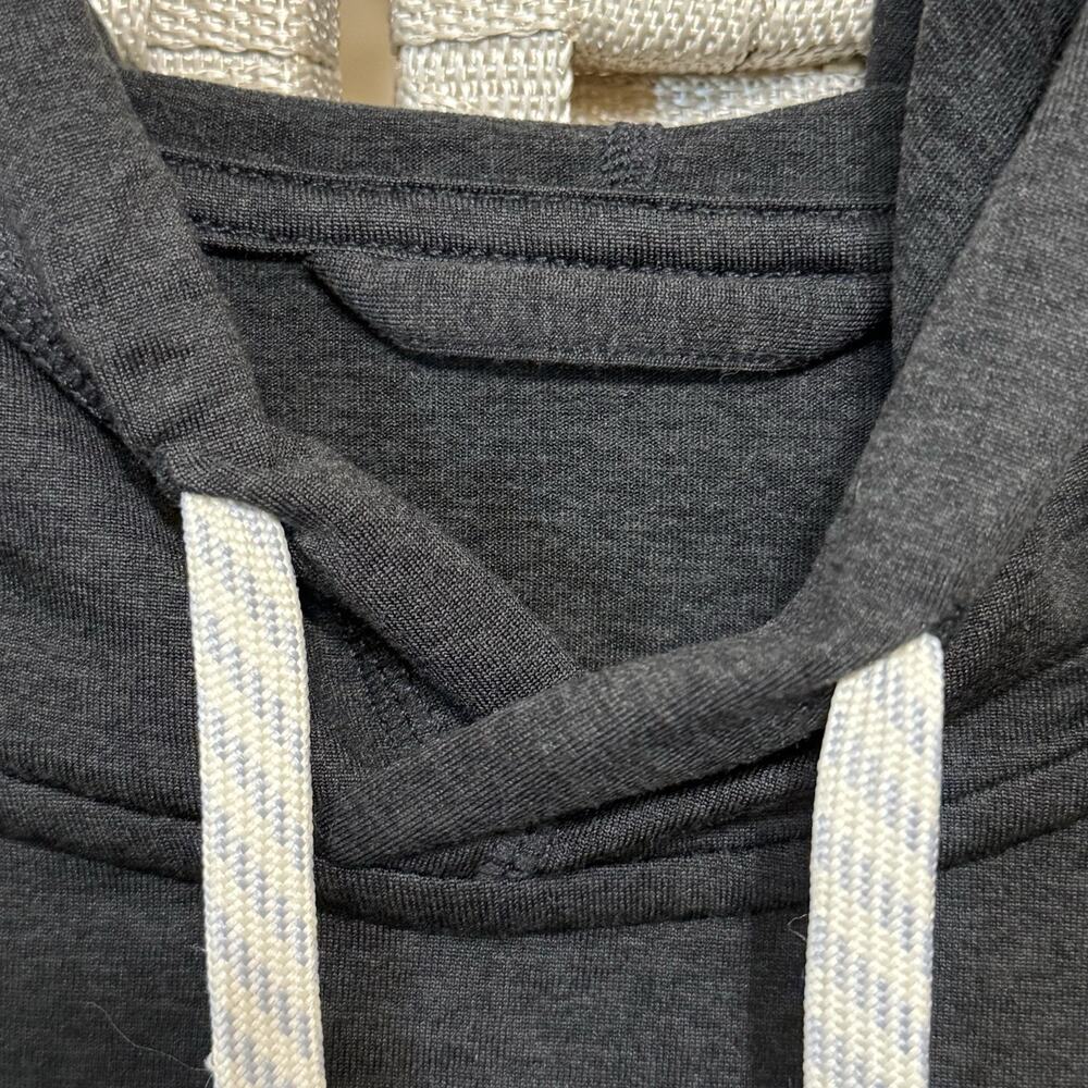Vuori Women's Halo Essential Hoodie Size XXL Black Heather Dreamknit EUC - Picture 4 of 10
